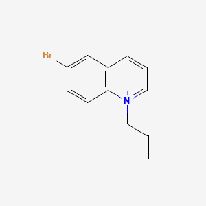 molecular formula C12H11BrN+ B1185363 1-Allyl-6-bromoquinolinium 