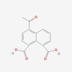 4-Acetylnaphthalene-1,8-dicarboxylic acid