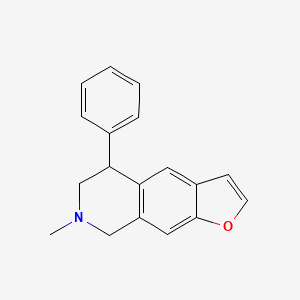 Furo[3,2-g]isoquinoline, 5,6,7,8-tetrahydro-7-methyl-5-phenyl-