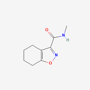 molecular formula C9H12N2O2 B1185372 N-methyl-4,5,6,7-tetrahydro-1,2-benzisoxazole-3-carboxamide 