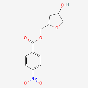 (4-Hydroxytetrahydrofuran-2-yl)methyl 4-nitrobenzoate