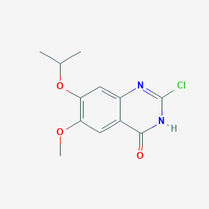 2-Chloro-7-isopropoxy-6-methoxyquinazolin-4(1H)-one