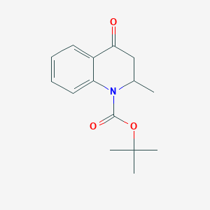 tert-Butyl 2-methyl-4-oxo-3,4-dihydroquinoline-1(2H)-carboxylate