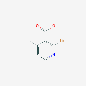 molecular formula C9H10BrNO2 B1185390 Methyl 2-bromo-4,6-dimethylnicotinate 