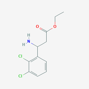 Ethyl 3-amino-3-(2,3-dichlorophenyl)propanoate