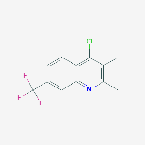 4-Chloro-2,3-dimethyl-7-(trifluoromethyl)quinoline