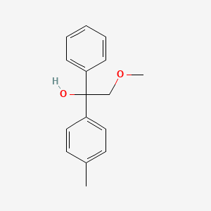 2-Methoxy-1-(4-methylphenyl)-1-phenylethanol