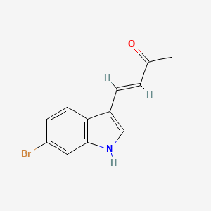 (E)-4-(6-bromo-1H-indol-3-yl)but-3-en-2-one