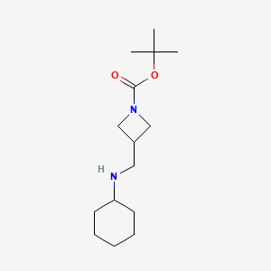 tert-Butyl 3-((cyclohexylamino)methyl)azetidine-1-carboxylate