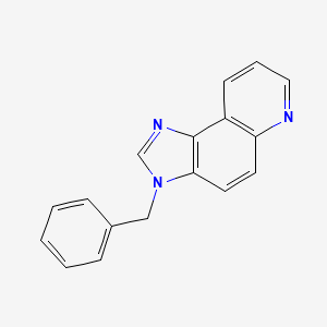 molecular formula C17H13N3 B11854253 3-Benzyl-3h-imidazo[4,5-f]quinoline CAS No. 13359-75-6