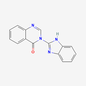 3-(1H-Benzo[d]imidazol-2-yl)quinazolin-4(3H)-one