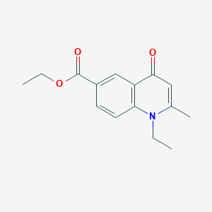 Ethyl 1-ethyl-2-methyl-4-oxo-1,4-dihydroquinoline-6-carboxylate