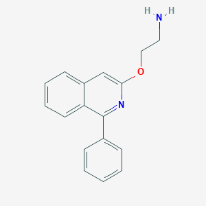 2-((1-Phenylisoquinolin-3-yl)oxy)ethanamine