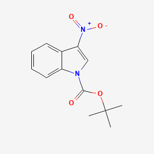 molecular formula C13H14N2O4 B11854882 tert-Butyl 3-nitro-1H-indole-1-carboxylate 