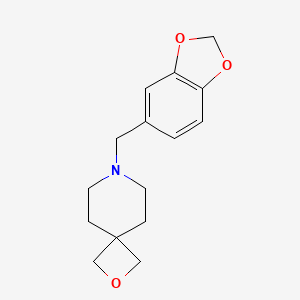 7-(Benzo[d][1,3]dioxol-5-ylmethyl)-2-oxa-7-azaspiro[3.5]nonane