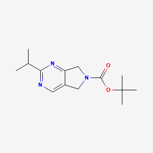 tert-Butyl 2-isopropyl-5H-pyrrolo[3,4-d]pyrimidine-6(7H)-carboxylate