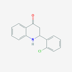 2-(2-Chlorophenyl)-2,3-dihydroquinolin-4(1H)-one