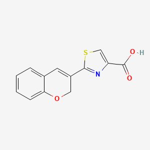 2-(2H-Chromen-3-yl)thiazole-4-carboxylic acid