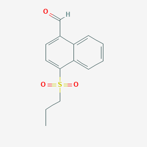 4-(Propylsulfonyl)-1-naphthaldehyde