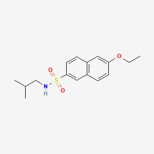 6-ethoxy-N-isobutyl-2-naphthalenesulfonamide