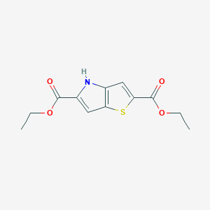 Diethyl 4H-thieno[3,2-b]pyrrole-2,5-dicarboxylate