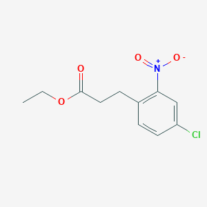 Ethyl 3-(4-Chloro-2-nitrophenyl)propanoate