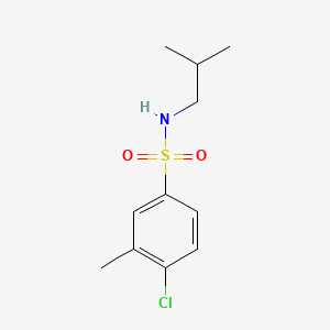 4-chloro-N-isobutyl-3-methylbenzenesulfonamide
