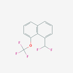 1-(Difluoromethyl)-8-(trifluoromethoxy)naphthalene