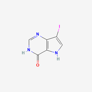 7-Iodo-1H-pyrrolo[3,2-d]pyrimidin-4(5H)-one