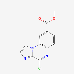 Methyl 4-chloroimidazo[1,2-A]quinoxaline-8-carboxylate