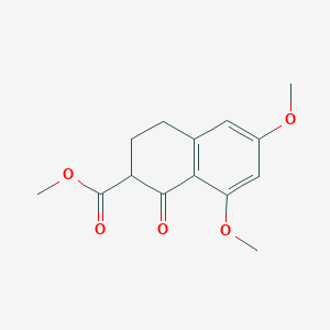 Methyl 6,8-dimethoxy-1-oxo-1,2,3,4-tetrahydronaphthalene-2-carboxylate