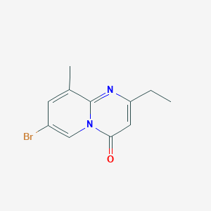 7-Bromo-2-ethyl-9-methyl-4H-pyrido[1,2-a]pyrimidin-4-one