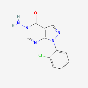 5-Amino-1-(2-chlorophenyl)-1H-pyrazolo[3,4-d]pyrimidin-4(5H)-one