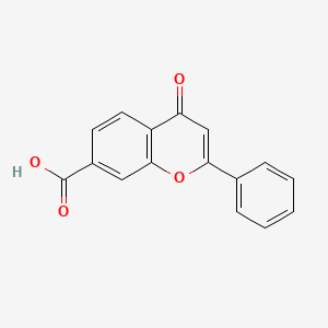 4-Oxo-2-phenyl-4H-1-benzopyran-7-carboxylic acid