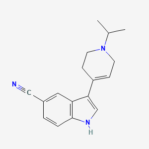 3-(1-Isopropyl-1,2,3,6-tetrahydropyridin-4-yl)-1H-indole-5-carbonitrile