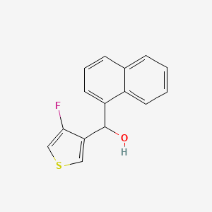 (4-Fluorothiophen-3-yl)(naphthalen-1-yl)methanol