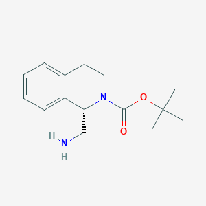 (S)-tert-Butyl 1-(aminomethyl)-3,4-dihydroisoquinoline-2(1H)-carboxylate