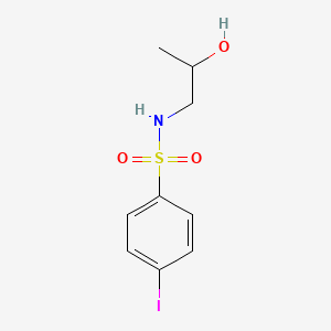 N-(2-hydroxypropyl)-4-iodobenzenesulfonamide