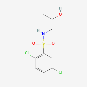 molecular formula C9H11Cl2NO3S B1185600 2,5-dichloro-N-(2-hydroxypropyl)benzenesulfonamide 
