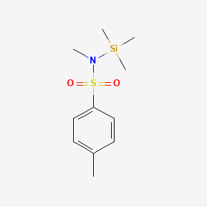 N,4-Dimethyl-N-(trimethylsilyl)benzene-1-sulfonamide