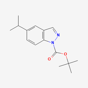 tert-Butyl 5-isopropyl-1H-indazole-1-carboxylate