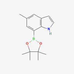 5-Methyl-7-(4,4,5,5-tetramethyl-1,3,2-dioxaborolan-2-YL)-1H-indole