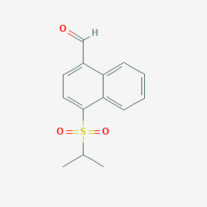 4-(Isopropylsulfonyl)-1-naphthaldehyde