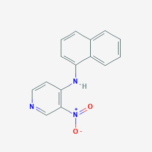 4-Pyridinamine, N-1-naphthalenyl-3-nitro-