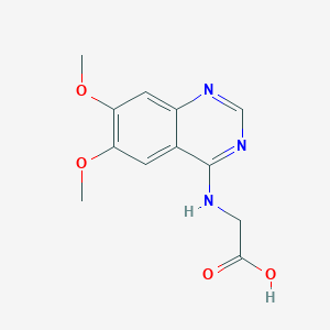 2-((6,7-Dimethoxyquinazolin-4-yl)amino)acetic acid