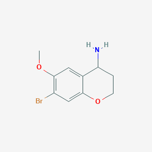 7-Bromo-6-methoxychroman-4-amine