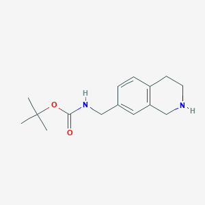 tert-Butyl ((1,2,3,4-tetrahydroisoquinolin-7-yl)methyl)carbamate