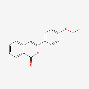 3-(4-Ethoxyphenyl)-1H-2-benzopyran-1-one