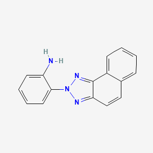 2-(2h-Naphtho[1,2-d][1,2,3]triazol-2-yl)aniline