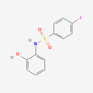 N-(2-hydroxyphenyl)-4-iodobenzenesulfonamide